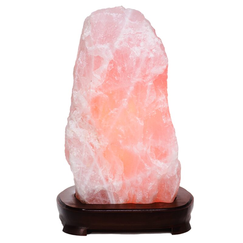 Rock Lamp | Huge 38cm Rose Quartz Crystal Lamp