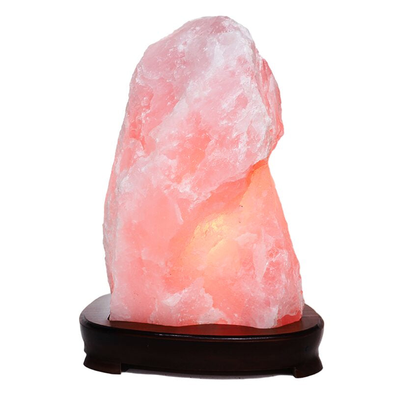 Crystal Lamp | Rose Quartz Lamp Australia | Large 35cm Size