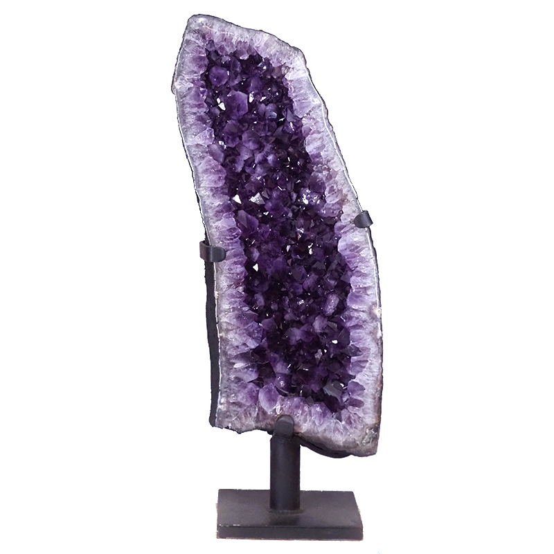 Geode Crystal | Huge 77kg Amethyst Geode On Stand