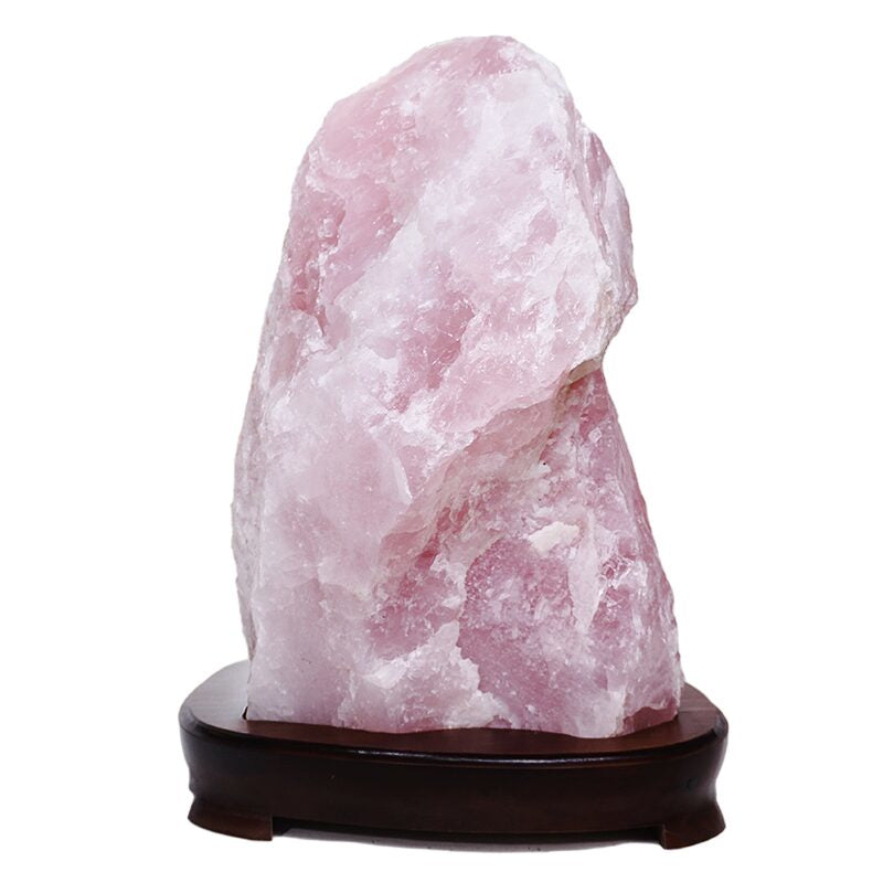 Crystal Lamp | Rose Quartz Lamp Australia | Large 35cm Size