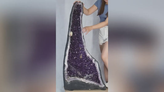 Amethyst Cathedral for Sale | Huge 113cm A-Grade Amethyst Cave