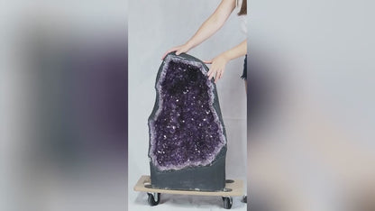 Crystal Cave Amethyst | Huge 73cm Gemstone Geode (A Grade)